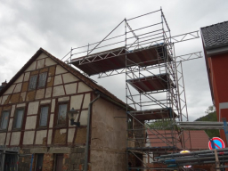 Gallerie Gerüstbau &raquo; Teichel 2026 Schornsteingerüst